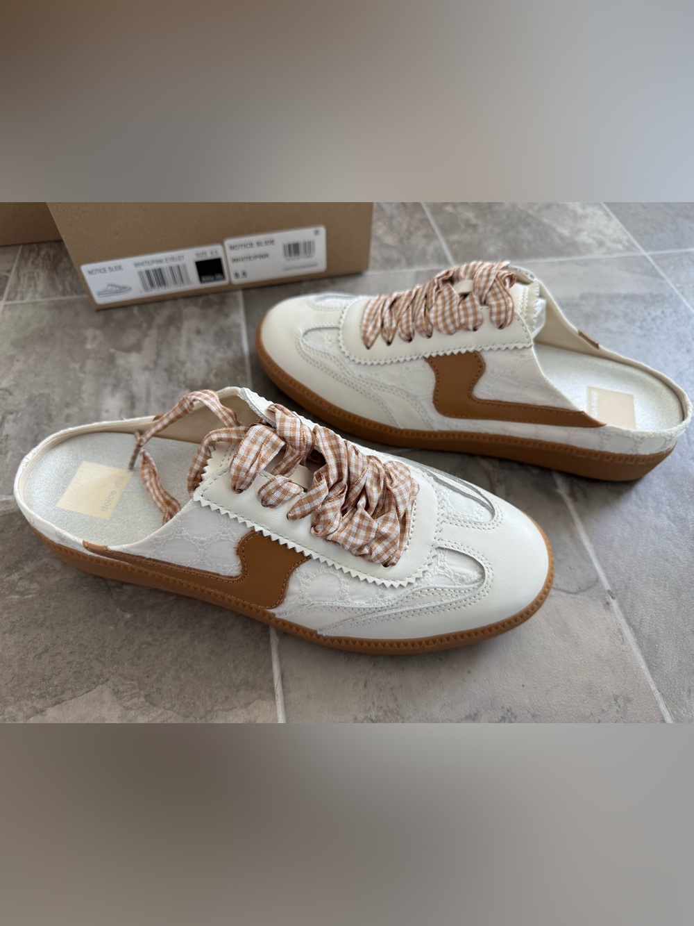 Dolce Vita Notice Slide Sneakers- Sz 8.5 NWT - Picture 5 of 5